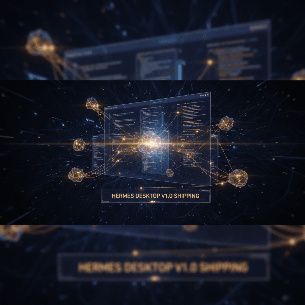 Ara Builds an IDE on Hermes, Desktop v1.0 Ships, Community Calls for Tutorials